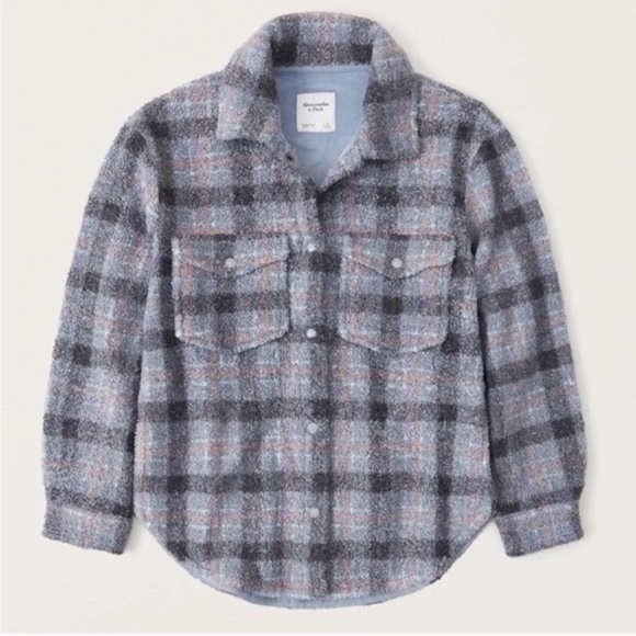 Abercrombie Teddy sherpa shacked, XL, perfect condition - Picture 1 of 2